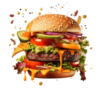 pngtree-ai-generative-hamburger-cheeseburger-fast-food-veggie-burger-junk-food-png-image_10201069